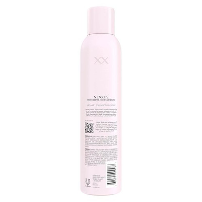 Nexxus Styling Air Shape Spray - Workable Hold & Texture - 6.2 Oz for Effortless Styling