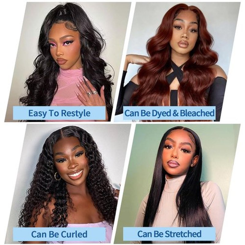 4x4 HD Lace Closure Body Wave Closure Human Hair 14 Inch Free Part Lace Closure 100% Unprocessed Brazilian Virgin Human Hair Extensions Remy Human Hair Closure Pre Plucked Natural Black Closure