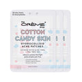 The Crème Shop Cotton Candy Skin Hydrocolloid Acne Patches - Pimple Treatment with Salicylic Acid & Witch Hazel - 3 Sizes, 72 Patches