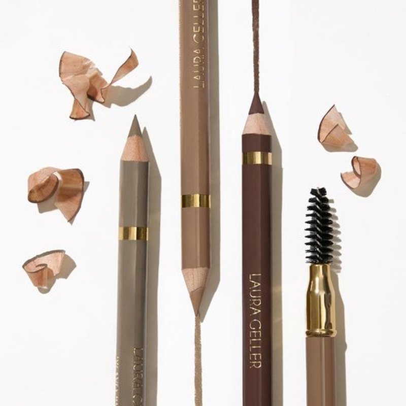 Laura Geller New York Bravo Brows Soft Pencil & Brush - Blonde Shade for Effortless Definition