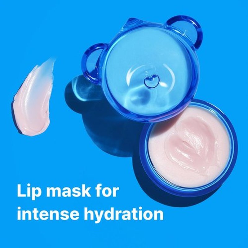 Dr.Jart+ Vital Hydra Solution Hydration Trio - Face Mask, Water Cream & Jelly Bear Lip Mask Set for Glass Skin