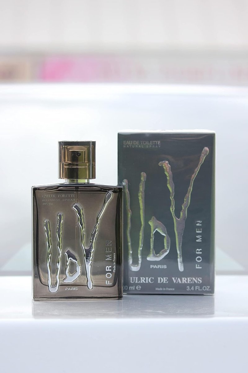 Ulric De Varens Classic Eau De Toilette for Men - Seductive Woody Citrus Fragrance - 3.4 Fl Oz