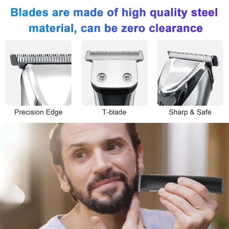 Wahl T-Blade Replacement Blades - Detachable Design for Wahl Trimmers | 2-Pack