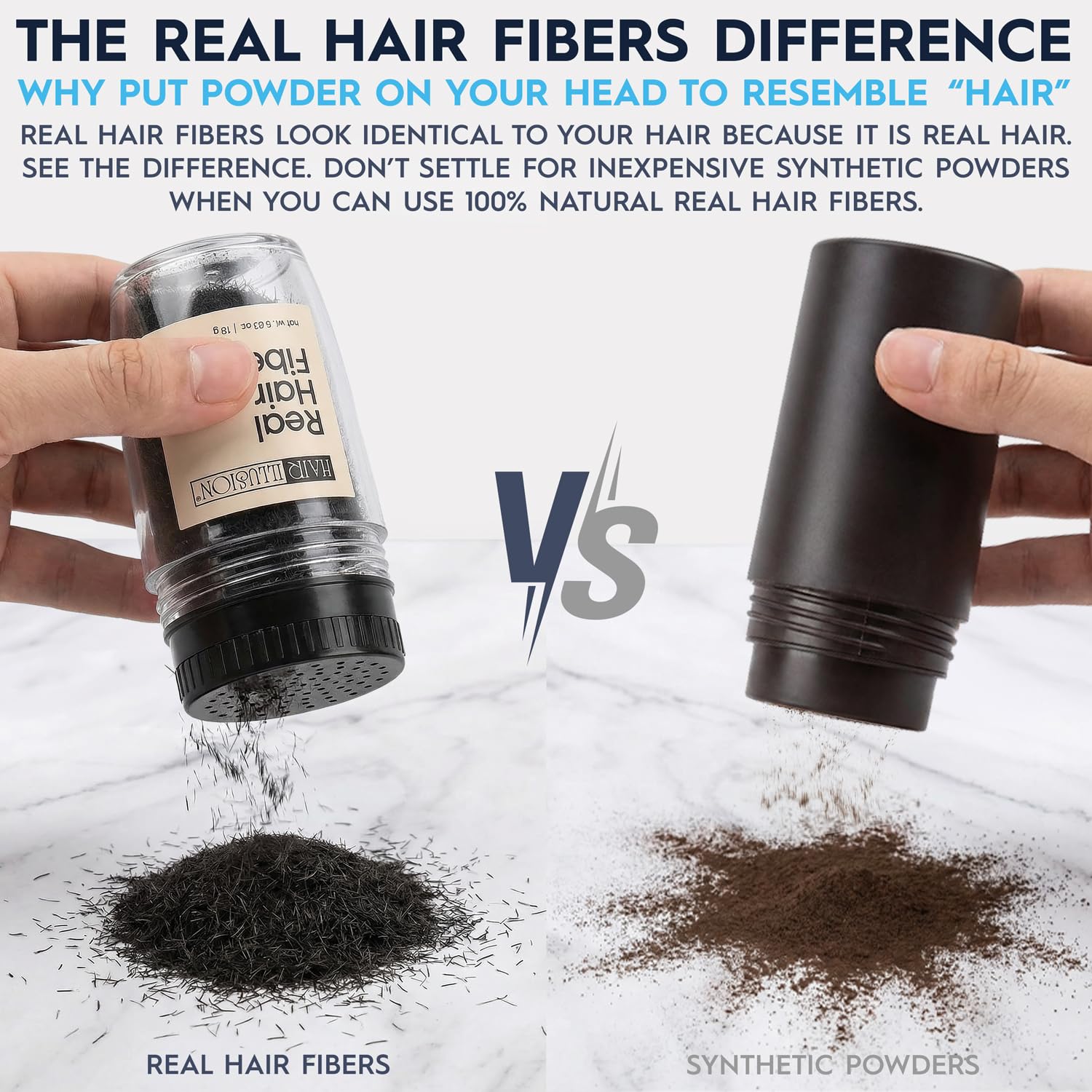Hair Illusion Combo Kit - Hold Spray, 38g Hair Fiber Bottle, Applicator & Hairline Optimizer