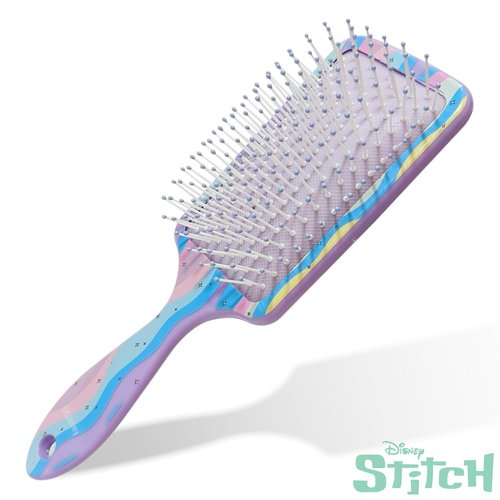 LUV HER Lilo & Stitch Kids’ Detangling Hair Brush – Fun Stitch Design, Gentle on Wet & Dry Hair, Ideal for Kids Ages 3+, Makes Hair Care Fun and Easy