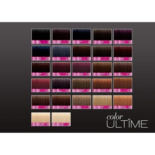 Schwarzkopf Color Ultime 1.4 Sapphire Black Hair Dye - Permanent, Fade-Resistant, Intense Color for All Hair Textures