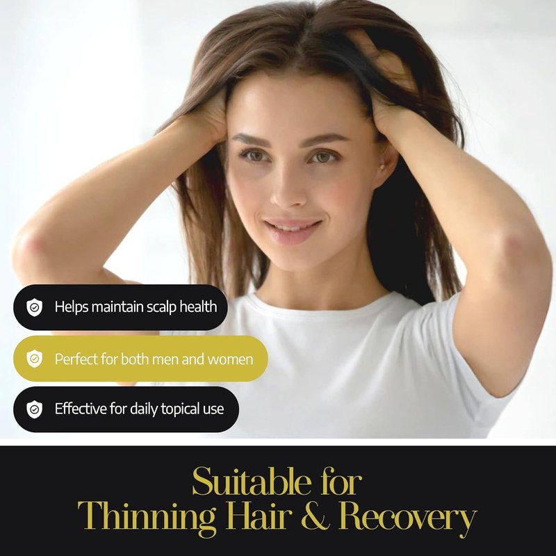 All Goods Alta Biotin + Caffeine Shampoo - DHT Blocker for Hair Loss & Thinning | 10oz Thickening Formula