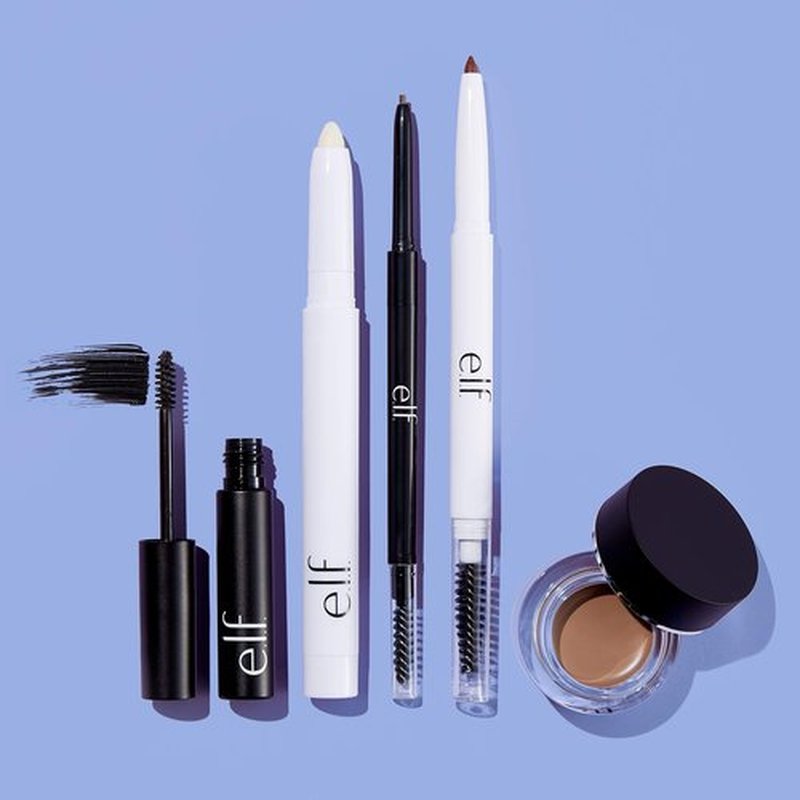 e.l.f. Shape & Stay Brow Pencil Universal Formula, 0.04 oz. Clear (Pack of 3)