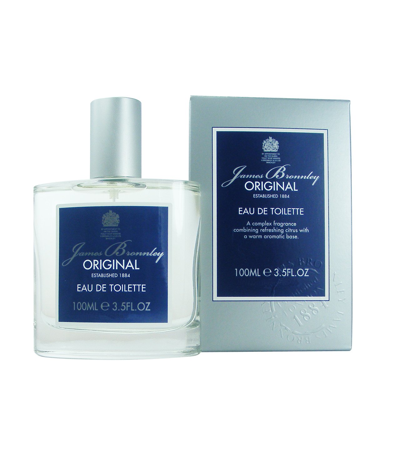 Bronnley England James Bronnley Original for Men Eau De Toilette Spray, 3.5 Ounce