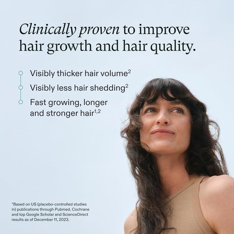 Nutrafol Women's Hair Growth Supplements - Clinically Proven for Thicker, Stronger Hair | 1 Month Supply (Ages 18-44)