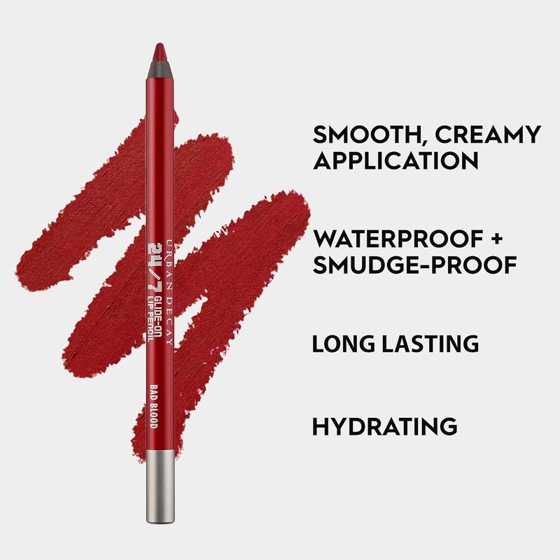 Urban Decay 24/7 Glide-On Waterproof Lip Pencil - Smudge-Proof, Longwearing & Moisturizing Formula - 0.04 oz