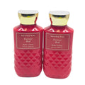 Bath & Body Works Daily Nourishing Body Lotion, Set of 2, 8oz Each (Forever Red)