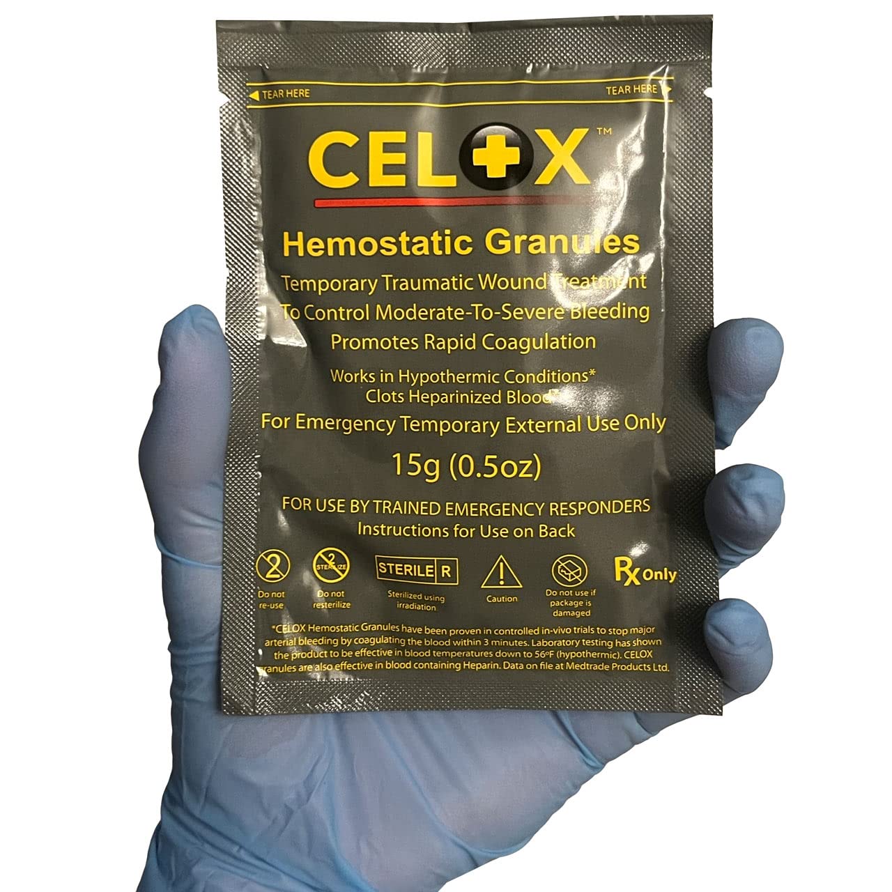 REKORI Celox Hemostatic Granules 15g Packet