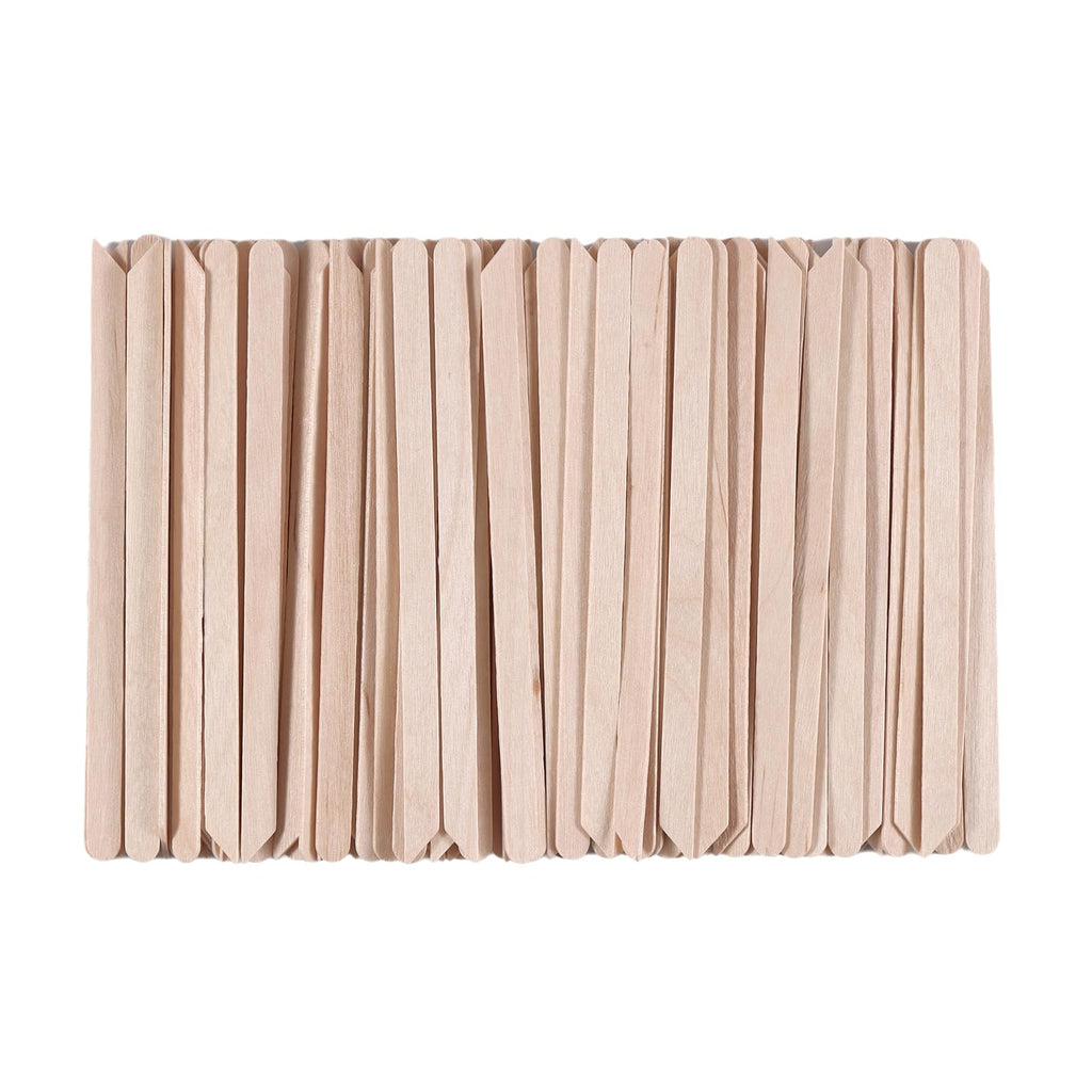 1000pcs Small Wood Waxing Stick,Small Popsicle Sticks,Eyebrow Wax Sticks for Body Hair Removal Applicator,Paint Stirrer, Art Projects and Craft Wood Stick