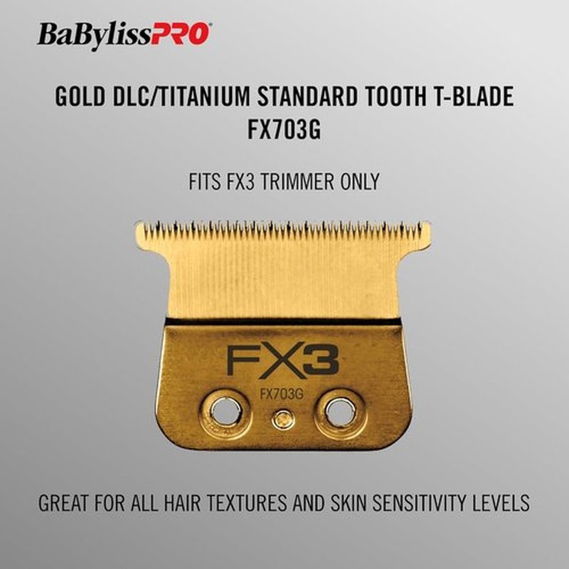 BaBylissPRO FX3 Replacement Blades - Standard Tooth Design for Precision Cutting