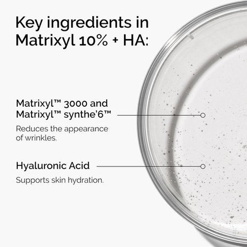 The Ordinary Peptide Serum Skin Care Set - Smooth Operator Duo for Fine Lines & Wrinkles | 10% Argireline & Matrixyl
