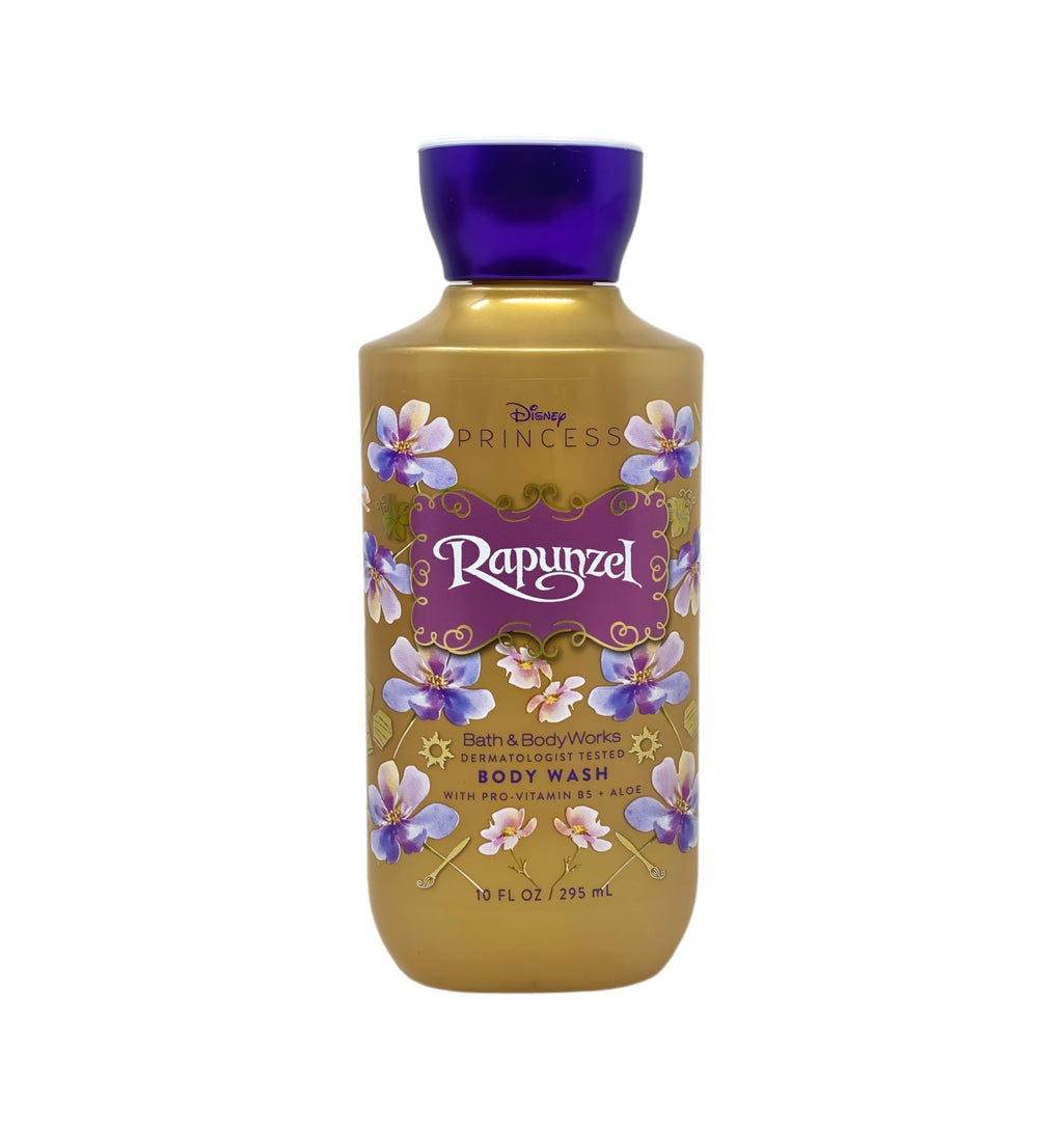 Bath & Body Works Princess Collection Rapunzel 2 Body Washes with a Perfectly Peeled Bar Soap