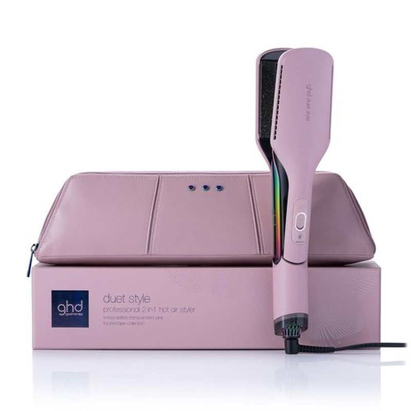 GHD Duet Style - 2-in-1 Flat Iron Hair Straightener & Dryer | Transform Wet Hair to Styled with No Heat Damage | 2X Shine