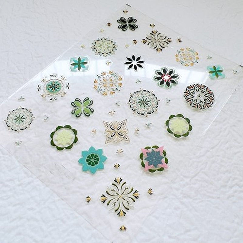 NAIL ANGEL 7Sheets Nail Art Adhesive Sticker Sheet 3D White Wedding Frame Shapes Nail Art Decoration 10310