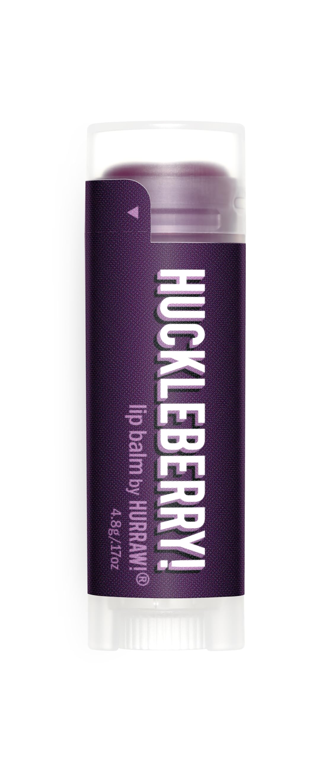Hurraw! Huckleberry Lip Balm: Organic, Certified Vegan, Cruelty and Gluten Free. Non-GMO, 100% Natural Ingredients. Bee, Shea, Soy and Palm Free. Made in USA