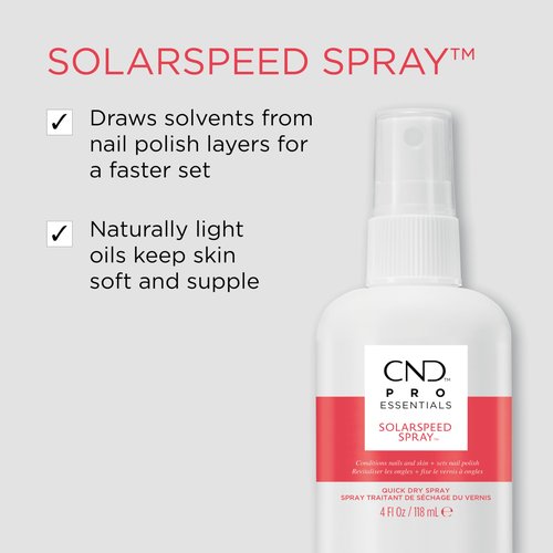 CND SolarSpeed Spray (Packaging May Vary), 32 fl oz