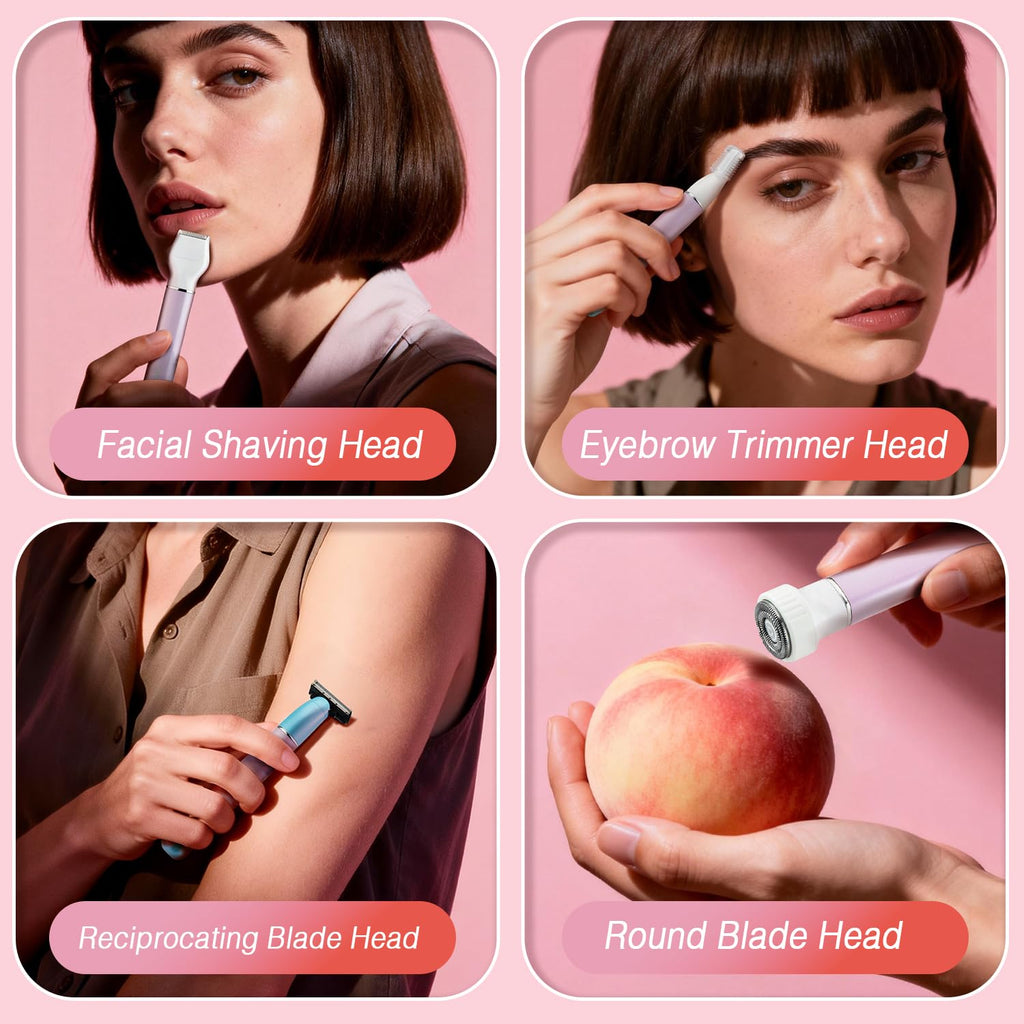 DSP 5-in-1 Ladies Grooming Kit,Cordless Rechargeable for Face, Body