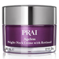 PRAI Beauty Ageless Throat & Decolletage Night Creme | Neck Firming Cream For Overnight Use | Cruelty & Paraben-Free Neck Tightening Cream with Retinol | Neck Cream for Tightening and Firming | 1.7 Oz