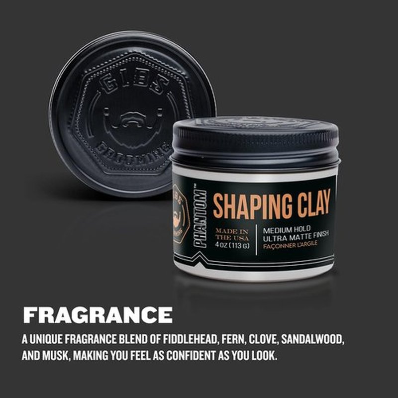GIBS - Matte Finish Hair Styling Pomade | Strong Hold & Easy Application 4 oz