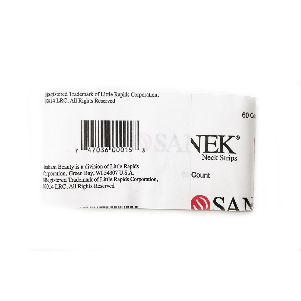 Sanek Neck Strips One Pack Of 60 Strips