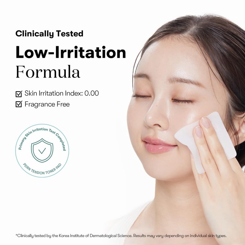 VT COSMETICS PDRN Tension Toner Pad, Hydrating Facial Toner Pads for Plumping with 8 Types Hyaluronic Acid & Panthenol, Stretching Pads for Elasticity & Moisture Care, Korean Skin Care (60 Units)