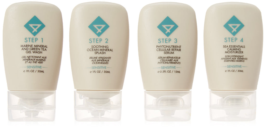 Organic Male OM4 Sensitive Travel Starter 4-Step RegiMEN - 4 ct