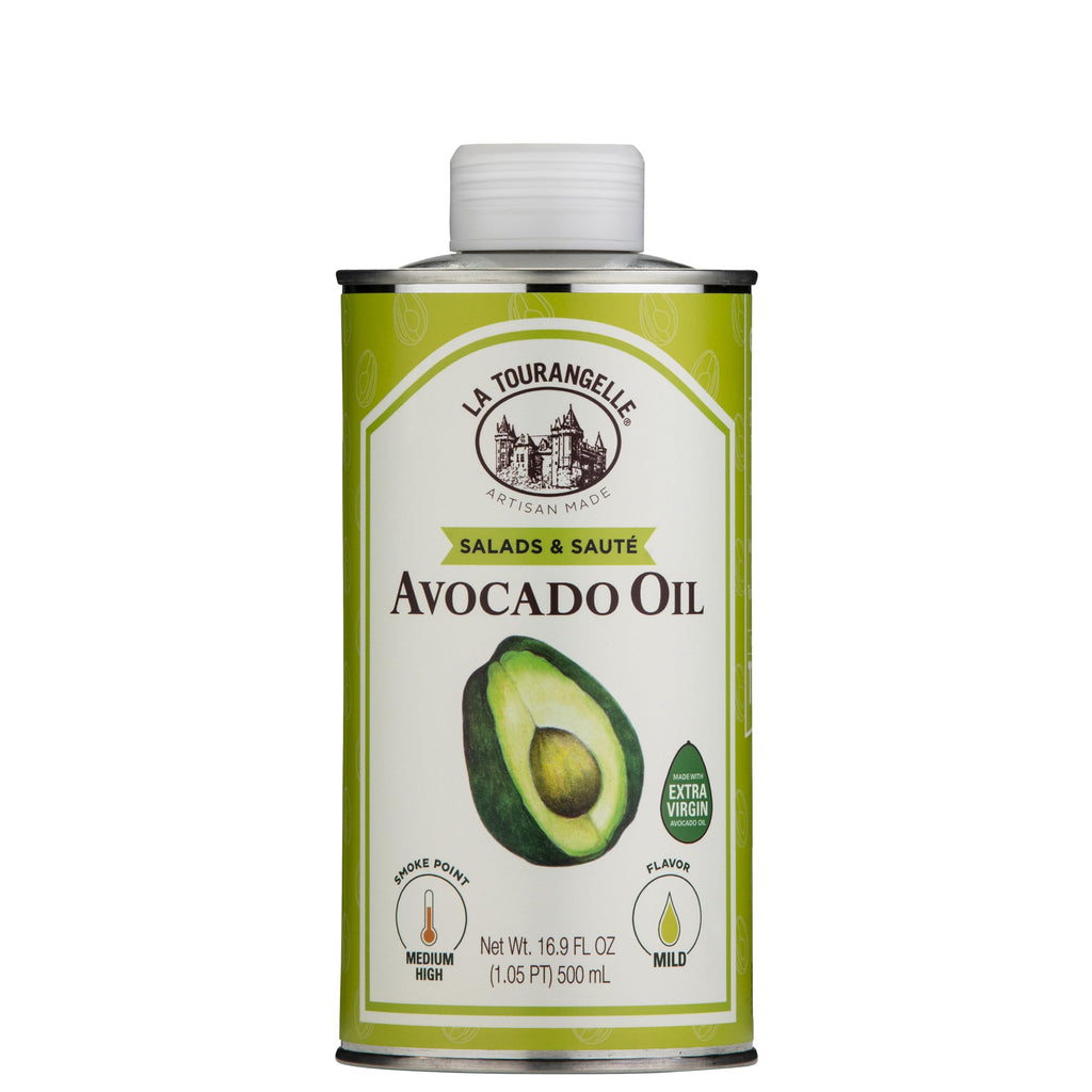 La Tourangelle Avocado Oil 16.9 Fl Oz, All-Natural, Artisanal, Great for Salads, Fruit, Fish or Vegetables, Buttery Flavor