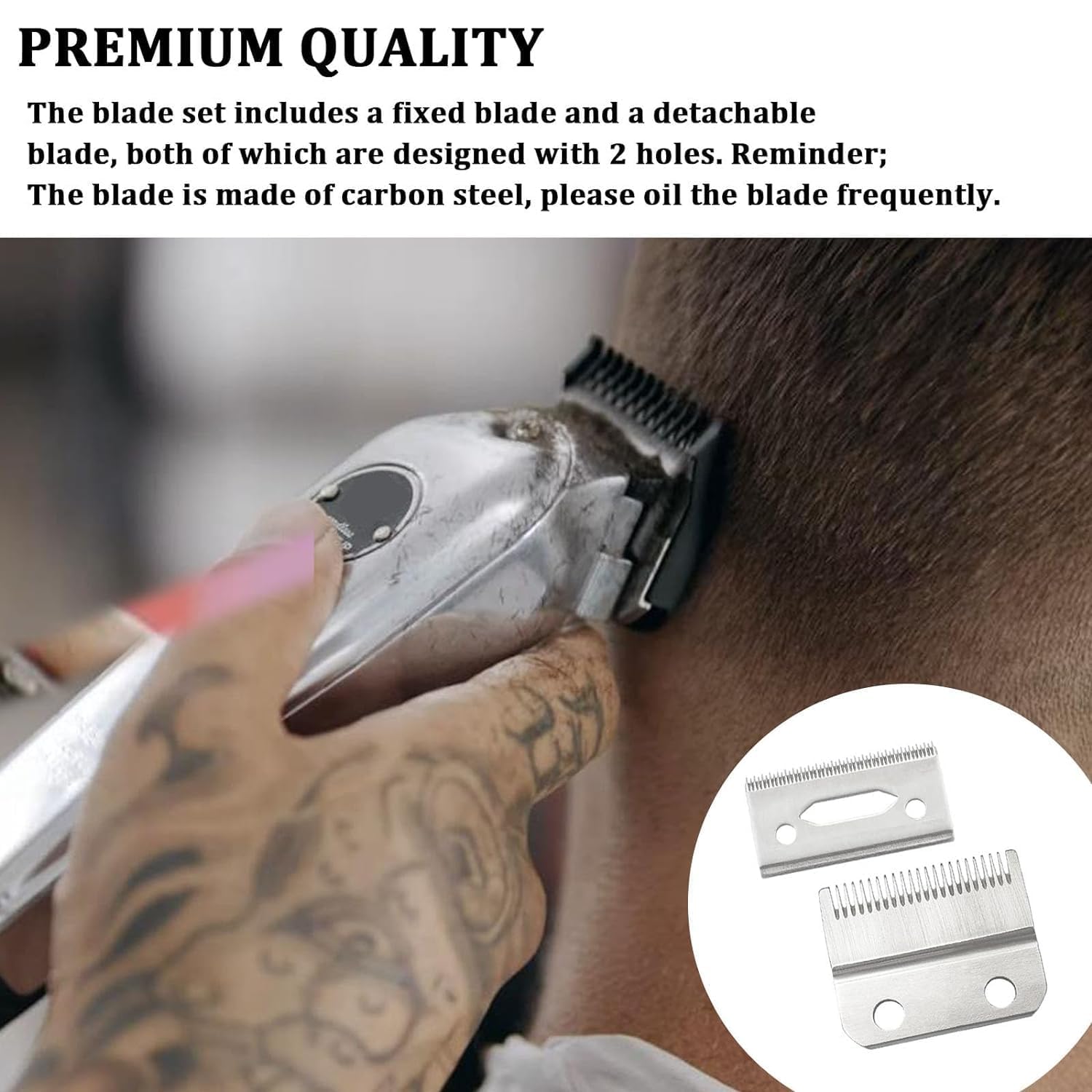 1006 Clipper Blade for 5 Star Senior #8545 and Magic Clip #8451 Replacement Wahl Balding 6X0 5 Star balding clippers