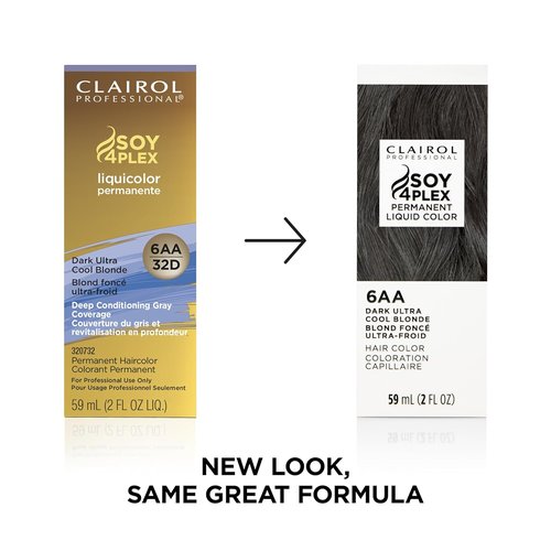 Clairol Professional Permanent Liquicolor - Medium/Dark Blonde Hair Color | 100% Gray Coverage