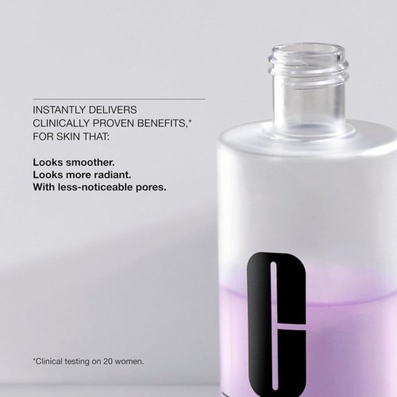 Clinique 3-Step Clarifying Lotion - Exfoliating Toner With Witch Hazel | Ideal For Dry Combination Skin