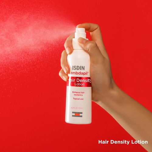 ISDIN Lambdapil Hair Loss Lotion - Strengthen Hair & Promote Growth | 4.2 Fl. Oz.