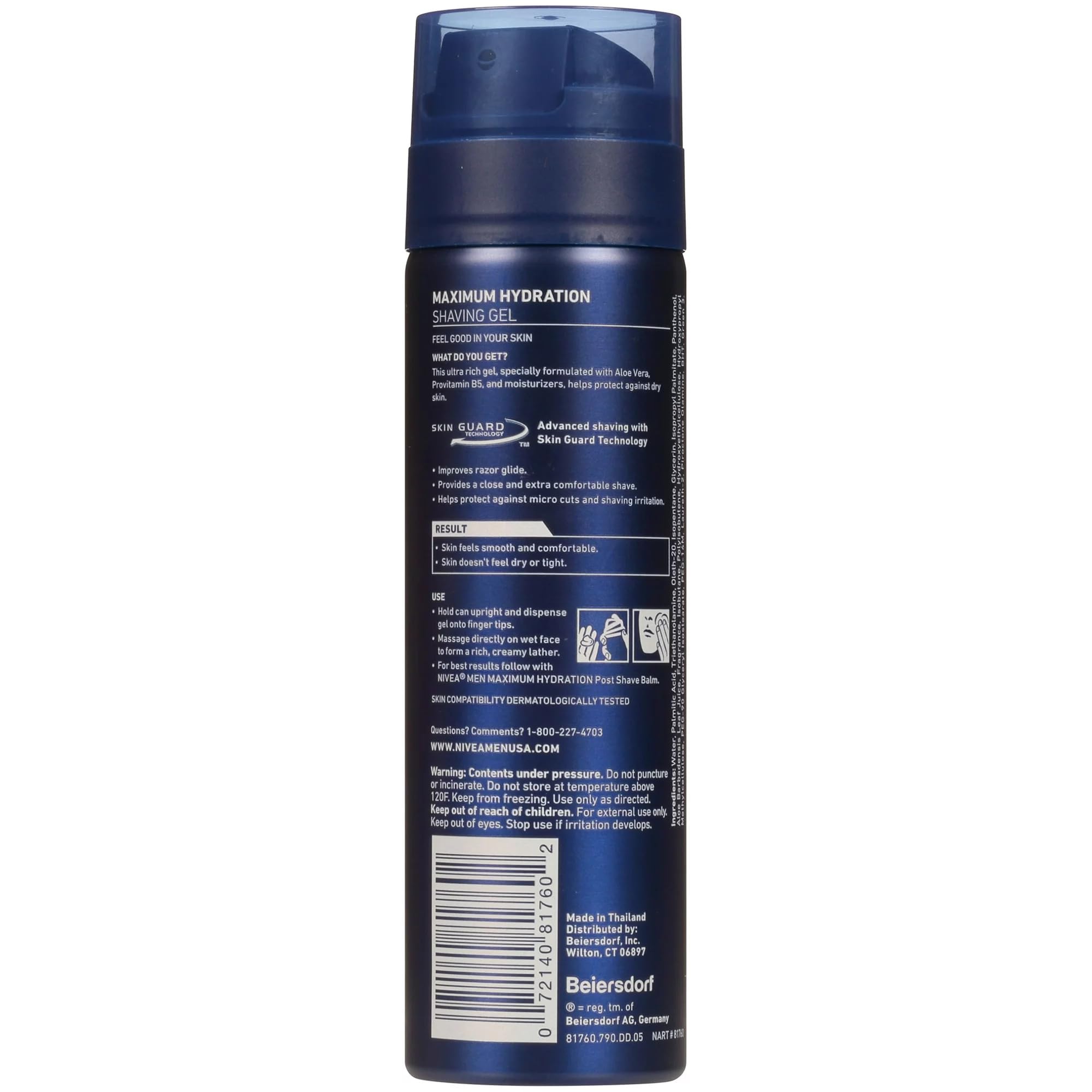 Nivea For Men Mild Shaving Gel