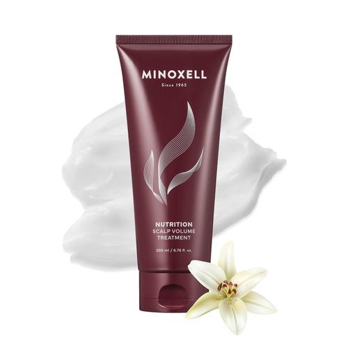 MINOXELL Deep Volumizing Conditioner for Thinning Hair – Korean Hair Care with Biotin & Panthenol – Damage Repair, Elasticity & Strength – White Tea Mandarin Scent, 16.9 fl oz
