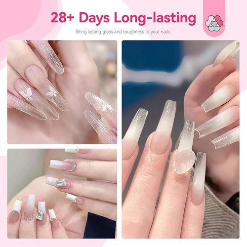 SAVILAND Dip Powder Liquid Set - 20 ml Ultimate Nail Dip System with Base, Activator & Top Coat