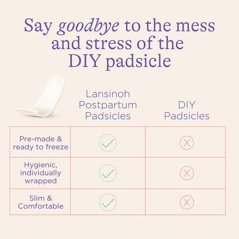 Lansinoh Postpartum Recovery Essentials Kit | 8-Piece New Mom Gift Set with Peri Bottle, Herbal Spray & Ice Packs for Soothing After Birth Care