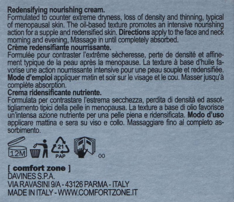 [ comfort zone ] Sublime Skin Cream, Nourishing Face Moisturizer, Hydrates, Replumps, Tones, Firms, Anti-Aging, Achillea Extract, Clean Beauty, Normal to Dry Skin, Travel Mini, 1.01 Fl Oz