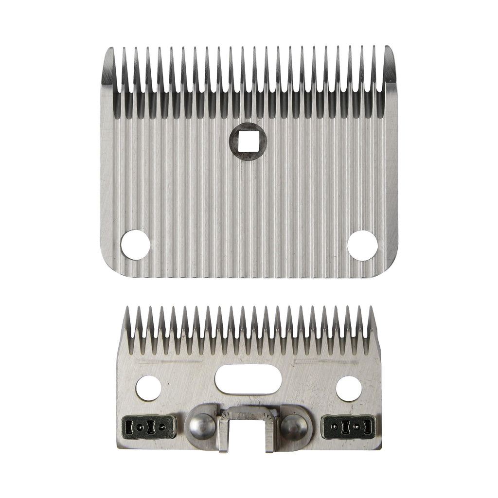 FURZONE A2 Large Animal Clipper Blade (COARSE) - 2-in-1 Set (24&22 Teeth), Horse Grooming Replacement Blade, Professional Grooming, 11/64-Inch/4.5mm Cut Length