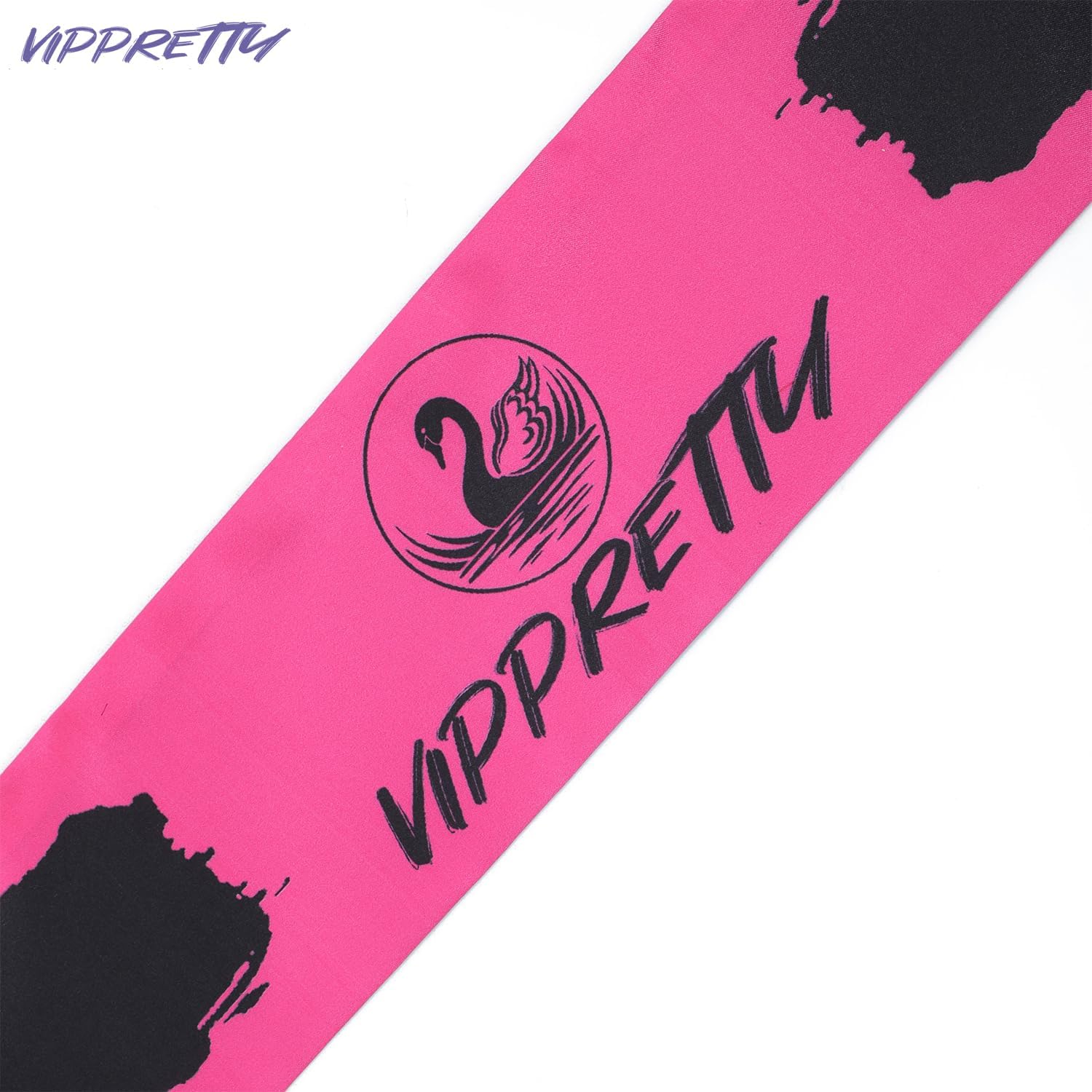 VIPPRETTY Hair 2Pcs Satin Edge Scarves and 1.3 Ounce Lace Glue for Wigs Invisible Extreme Hold for Weave and Hair Systems Applicable Scenarios Yoga, Makeup, Facial, Sport