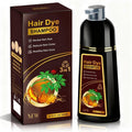 Dark Brown Hair Dye Shampoo 3 in 1 for Gray Hair, Herbal Ingredients Natural Color Shampoo Hair Dye for Women Men