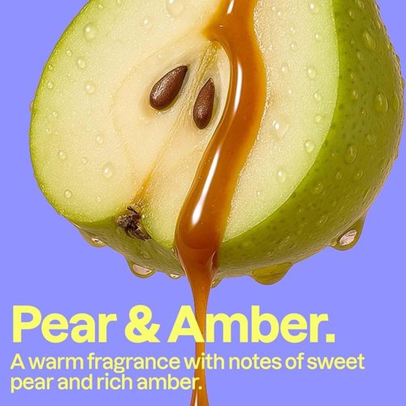 ATTITUDE Bubble Bath - EWG Verified, Plant-Based & Vegan Formula | Pear & Amber Scent, 16 Fl Oz