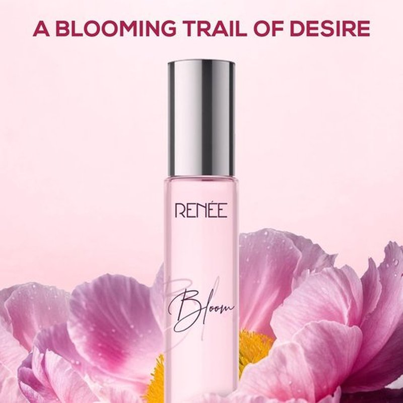 Renee Eau De Parfum Bloom 15ml - Premium Long-Lasting Luxury Perfume | Almond Notes | Unisex Fragrance for All Occasions