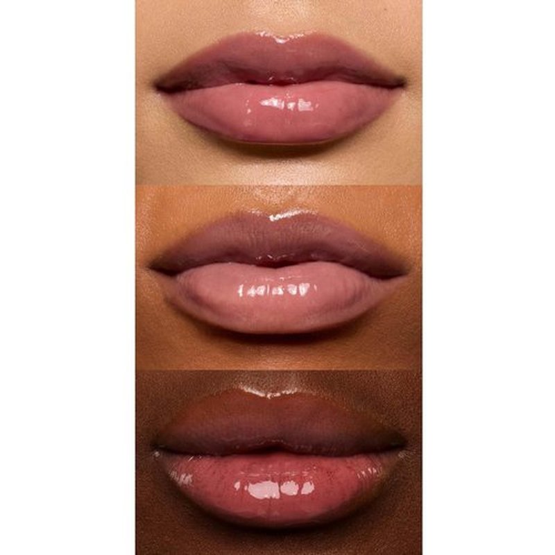 e.l.f. Glow Reviver Lip Oil - Nourishing Tinted Lip Oil for High-Shine Finish | Infused with Jojoba Oil, Vegan, Money Mauve