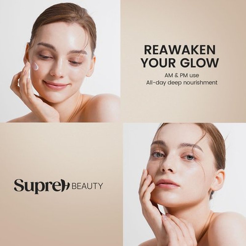 SupreH Bee Venom Cream Wrinkle Filler: Instant Face Lift Cream and Eye Tightener Cream with Hyaluronic acid Niacinamide for women and men 50