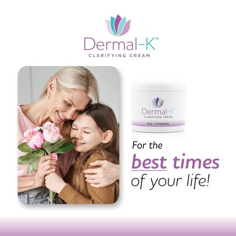 Dermal-K Vitamin K Cream 4 OZ | Hydrating Cream with Antioxidants & Botanicals |Reduce the Appearance of Discoloration, Fine Lines & Wrinkles | Paraben-Free