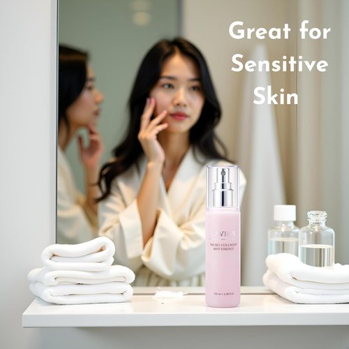 Lavien Micro Collagen Mist Essence - Hydrating Facial Spray for Smooth Skin - 3.38 Fl Oz Bottle